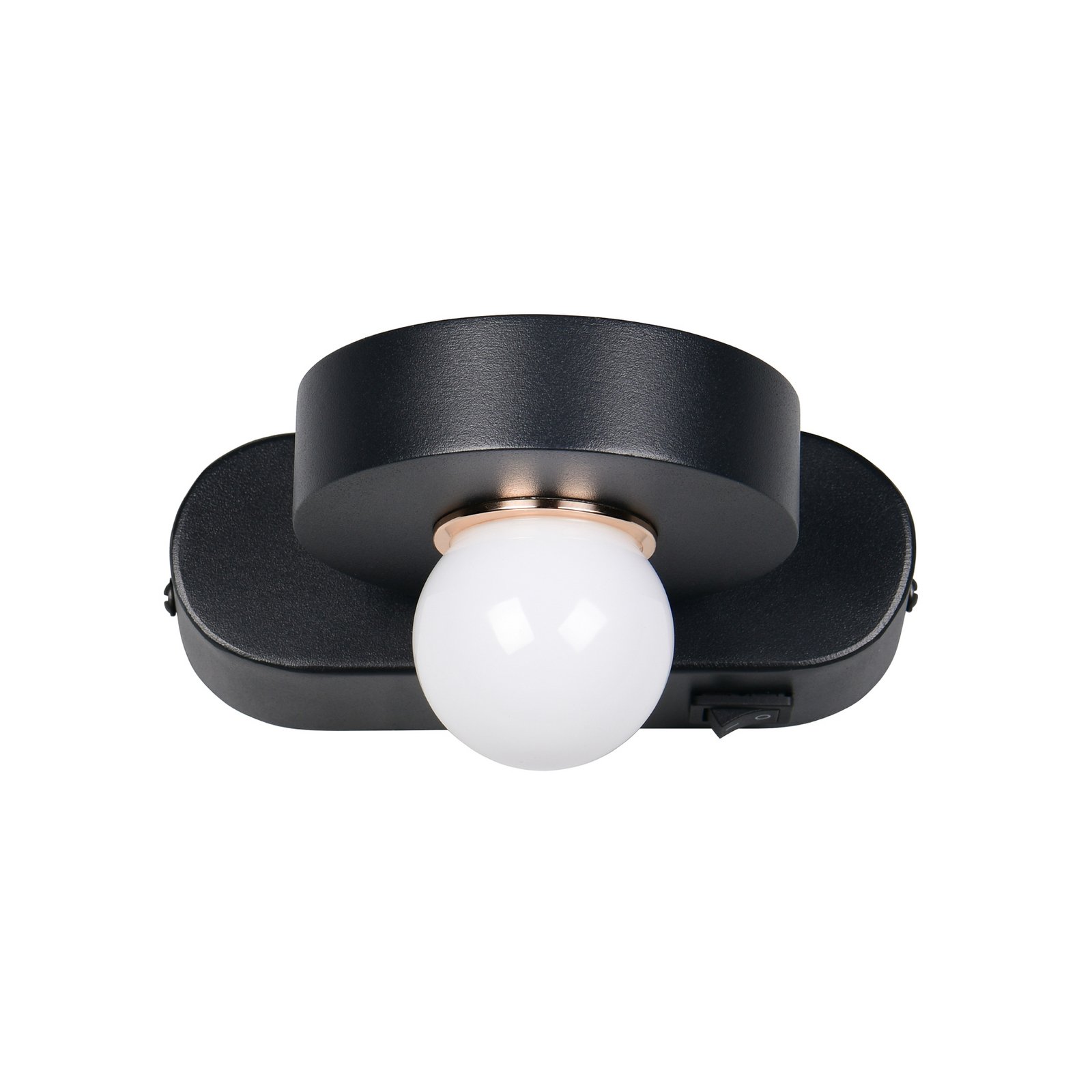 LED-seinävalaisin Arpino musta ulkonema 15 cm metalli 2-lamppuinen. LED-seinävalaisin Arpino musta ulkonema 15 cm metalli 2-lamppuinen.