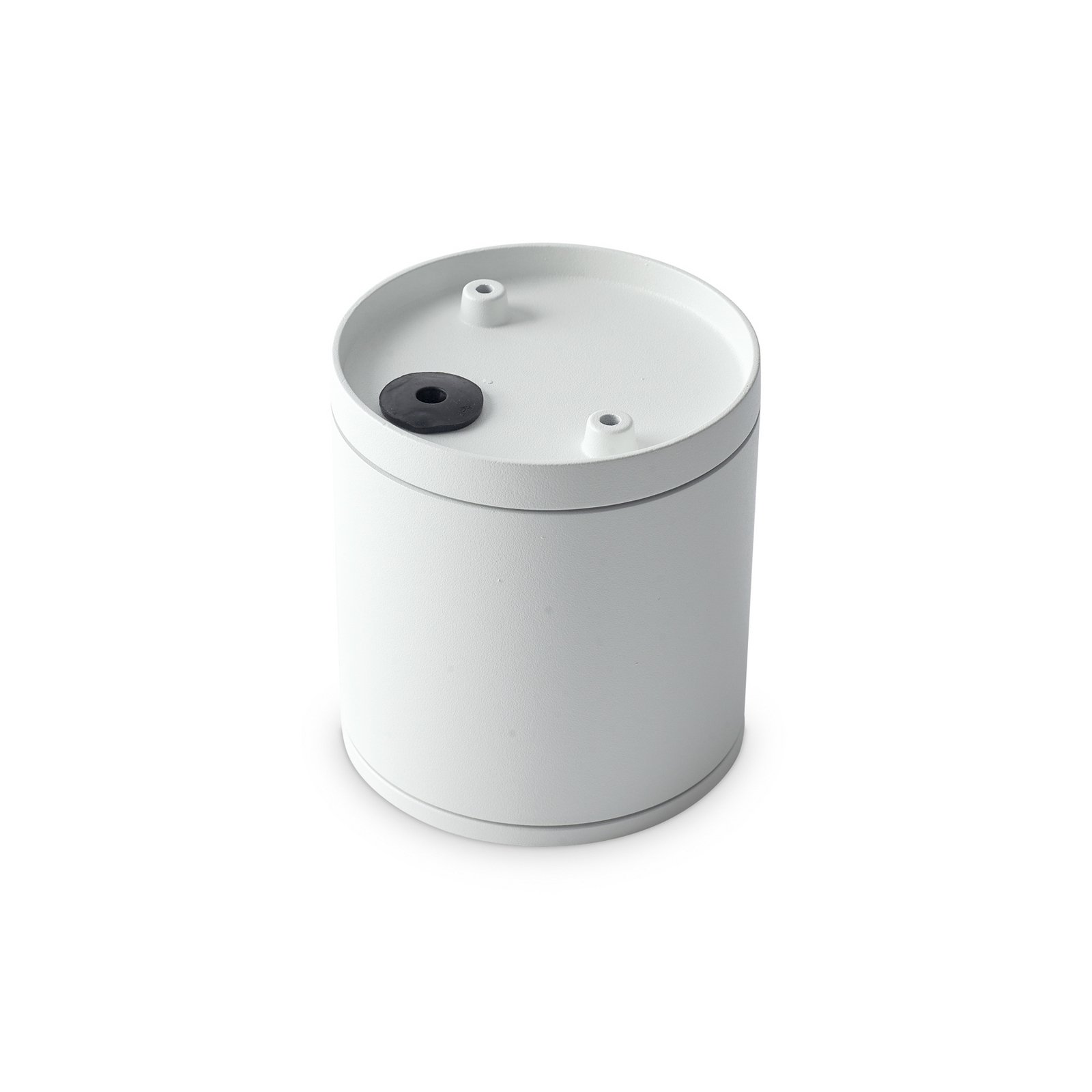 Ideal Lux ceiling light Gun, white, aluminium, IP44, GU10