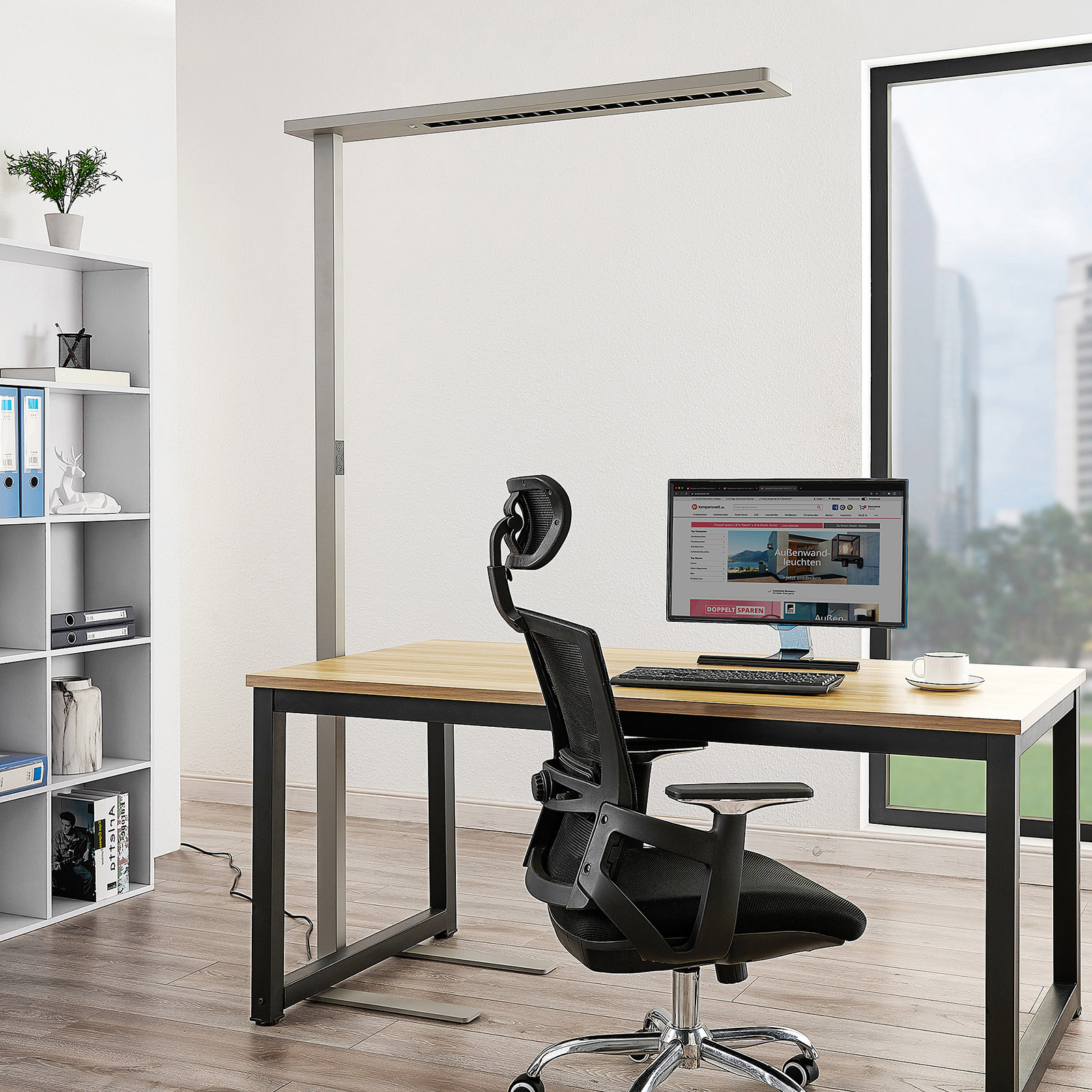 Arcchio Ionel Lampadaire De Bureau Led Capteur Luminaire Fr