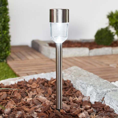10 lampes solaires LED inox Maarten