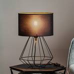 Alessio table lamp, black