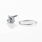 Ivela adapter mechanical, quick release, silver