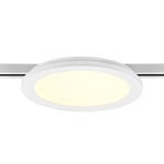 Camillus LED track light for DUOline, white, Ø 26 cm