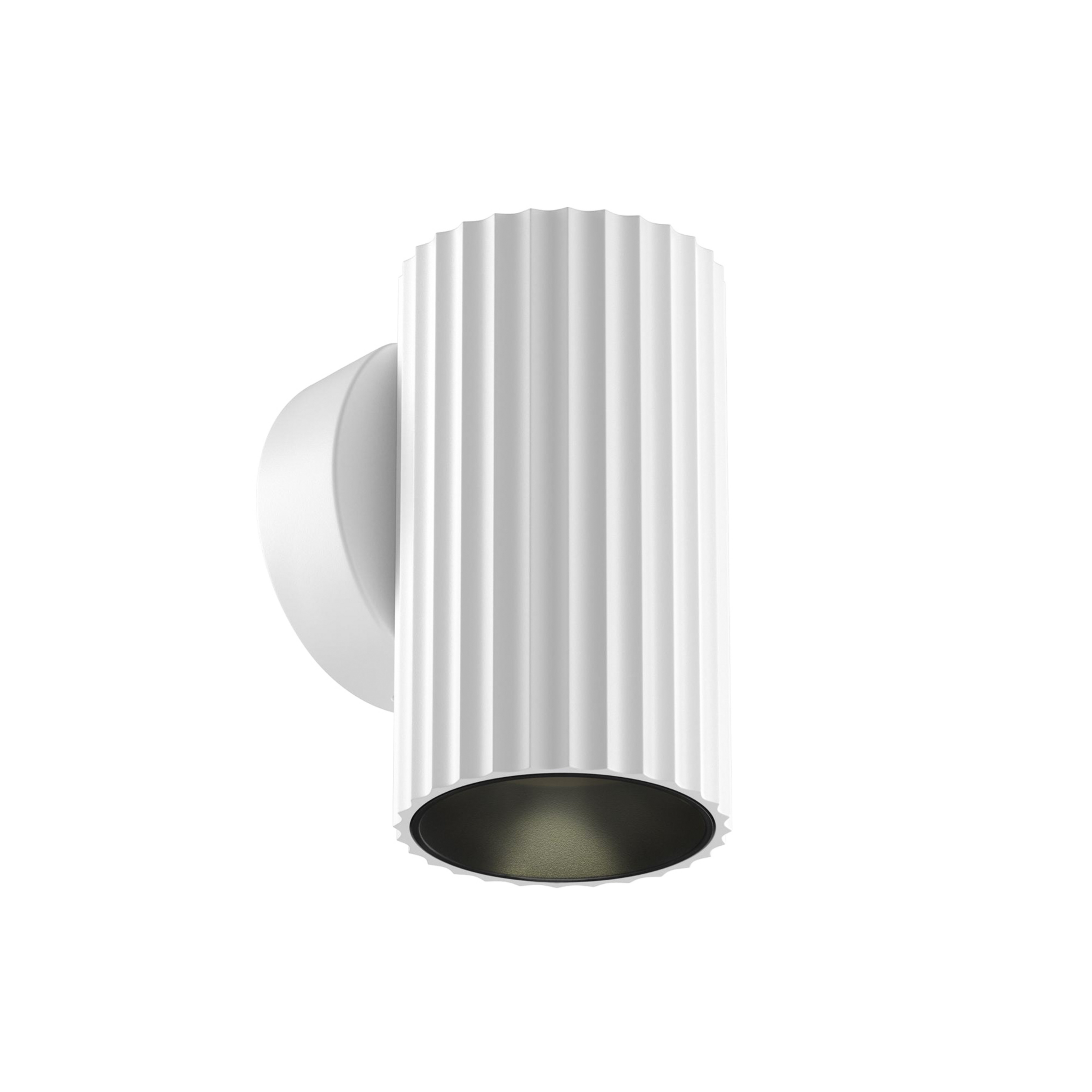 Maytoni Calipso væglampe, hvid, metal, 10 cm, GU10