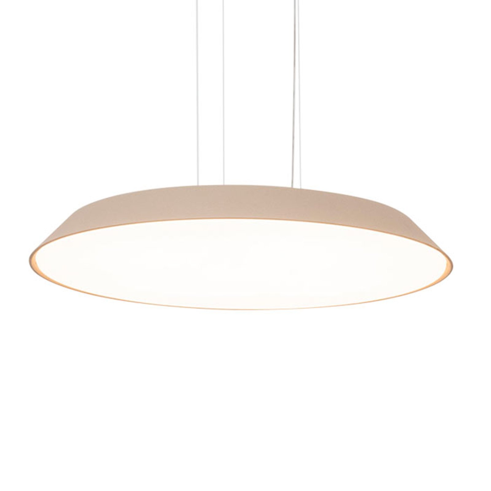 Febe S LED Suspension 2700K Taupe Grey - Artemide