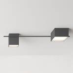 Vibia Structural 2640 plafón, gris oscuro