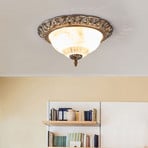 Teresa ceiling light with a decorative edge