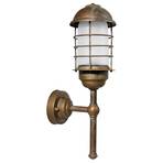 Seawater resistant outdoor wall light Carlon, straight