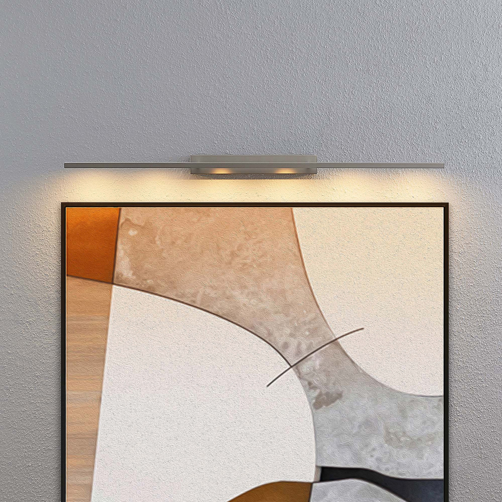 Alexis Vegglampe L118 Nickel/Chrome - Lucande