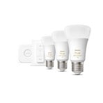 Philips Hue White Ambiance E27 Starter-Kit med 3