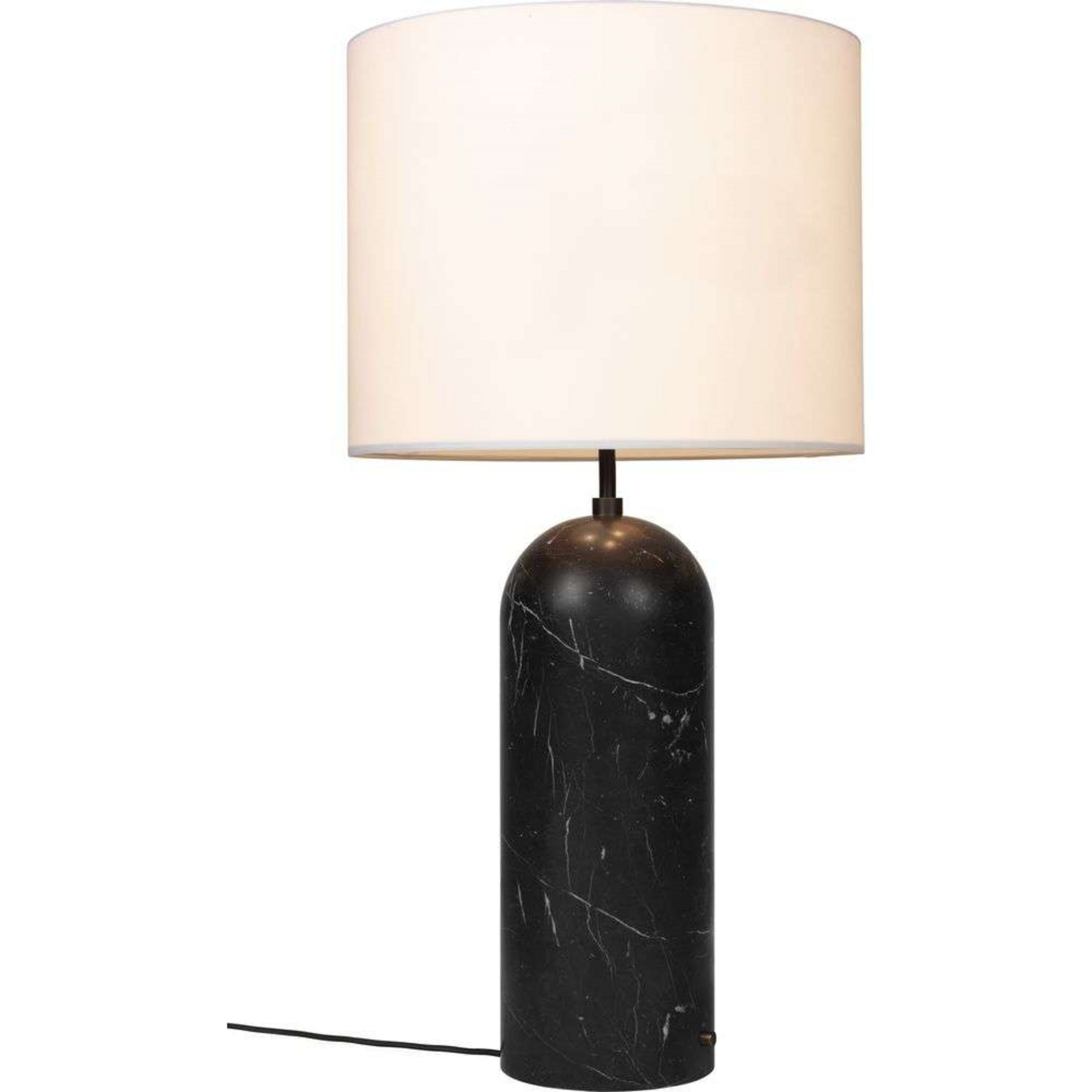 Gravity XL Low Lampadaire Black Marble/White - GUBI