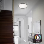 LED ceiling lamp Slim smart black dimmable CCT