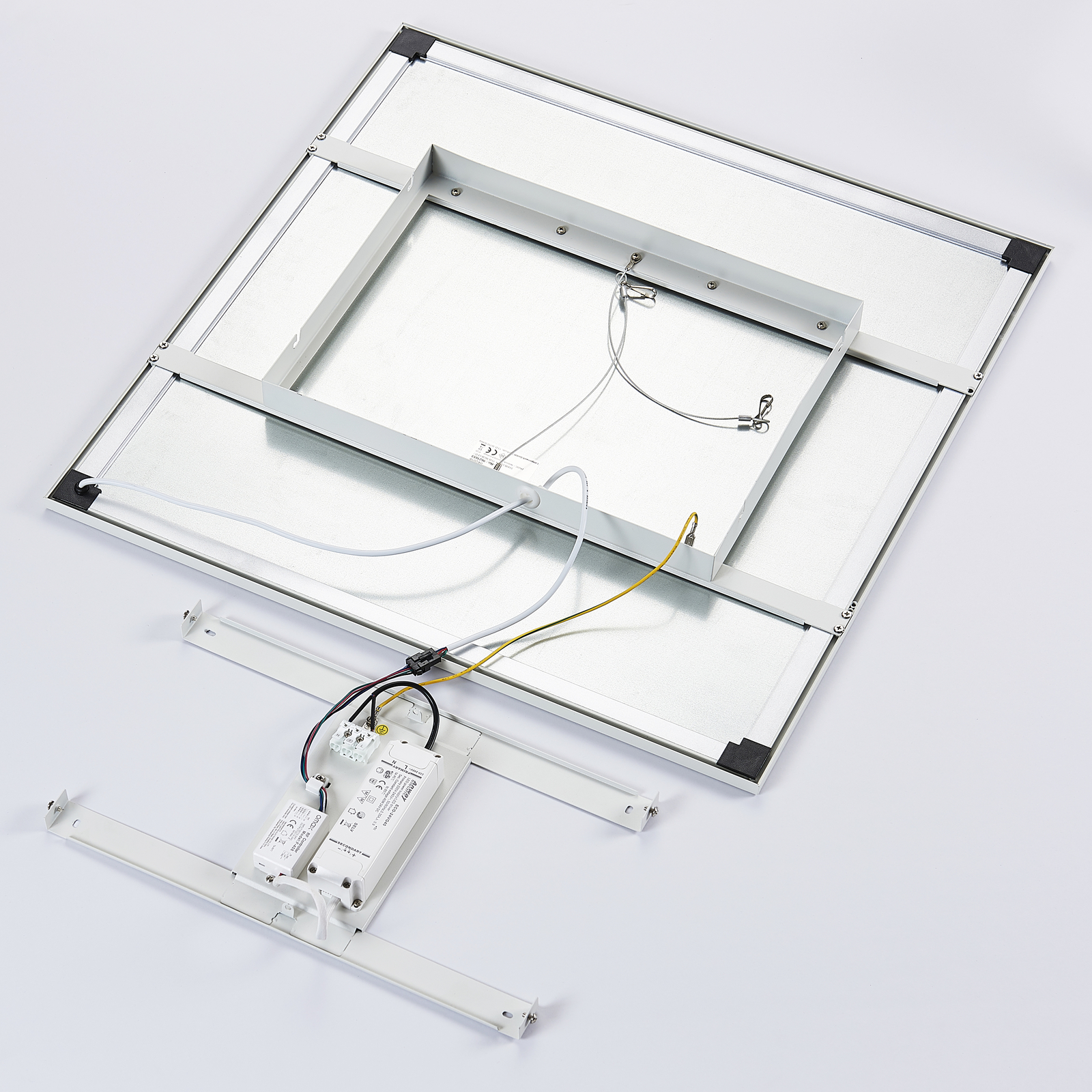 Arcchio Tinus -LED-paneeli, RGB, 62 cm x 62 cm