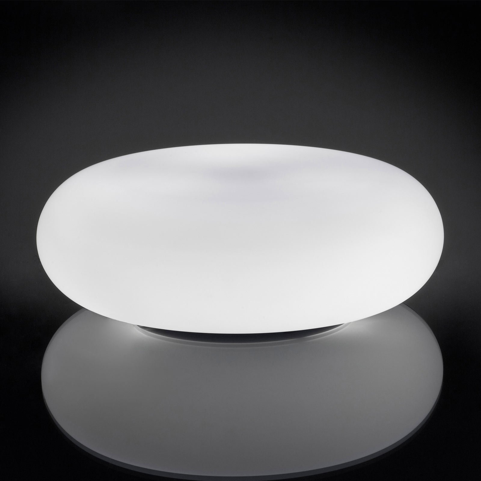 Artemide Itka bordslampa med glasskärm Ø 50 cm