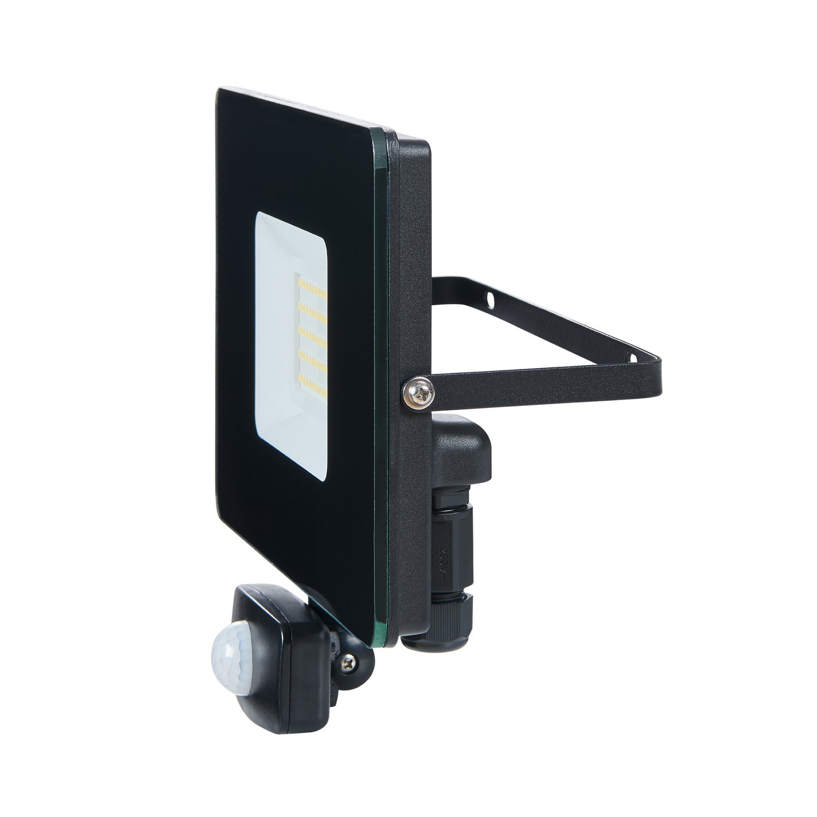 Faretto LED esterni Faedo 3 con sensore, nero, 50W