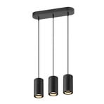 Asto Tube 3 Pendelleuchte Black - SLV