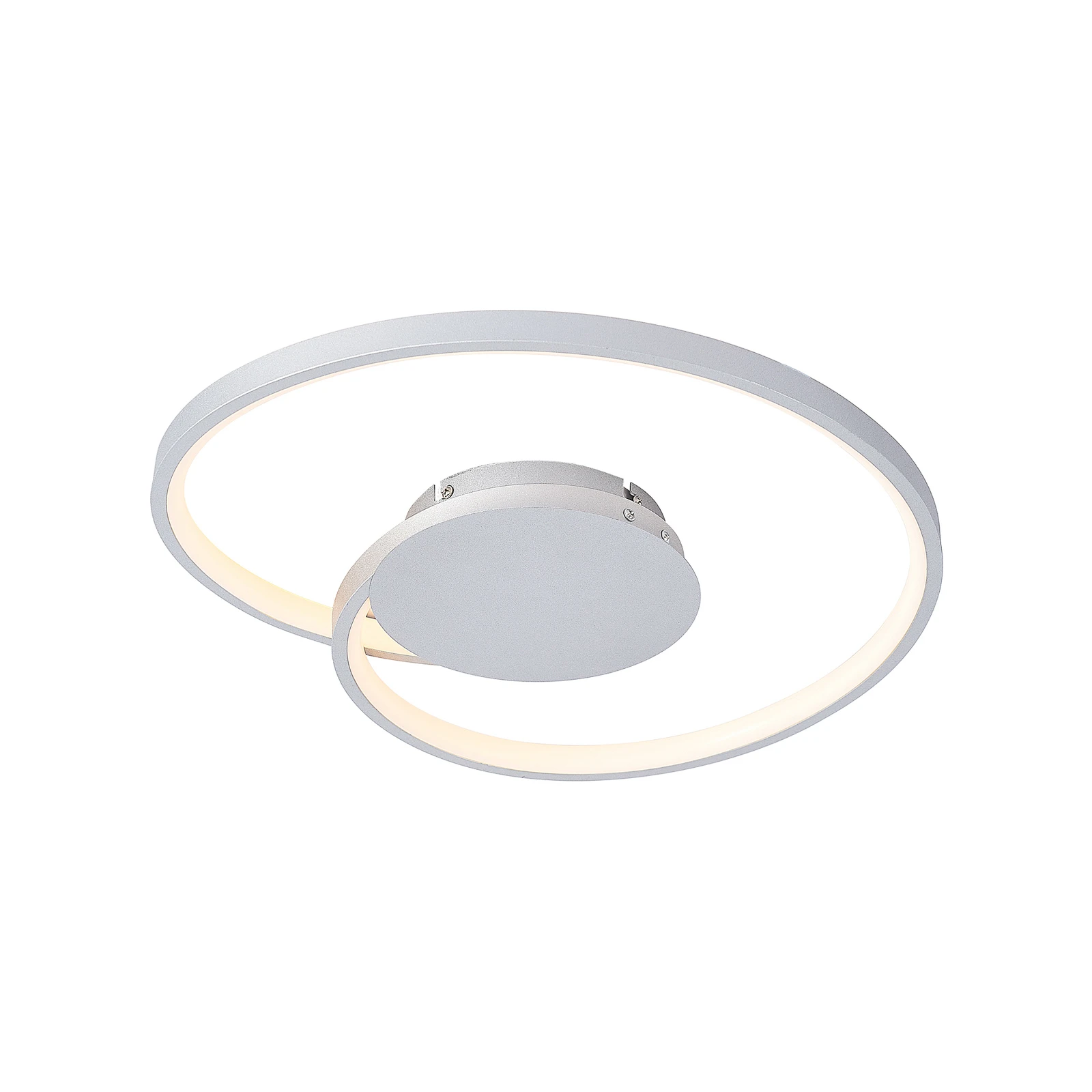 Lucande LED stropna svjetiljka Enesa, Ø 46 cm, 2700 K, prigušiva