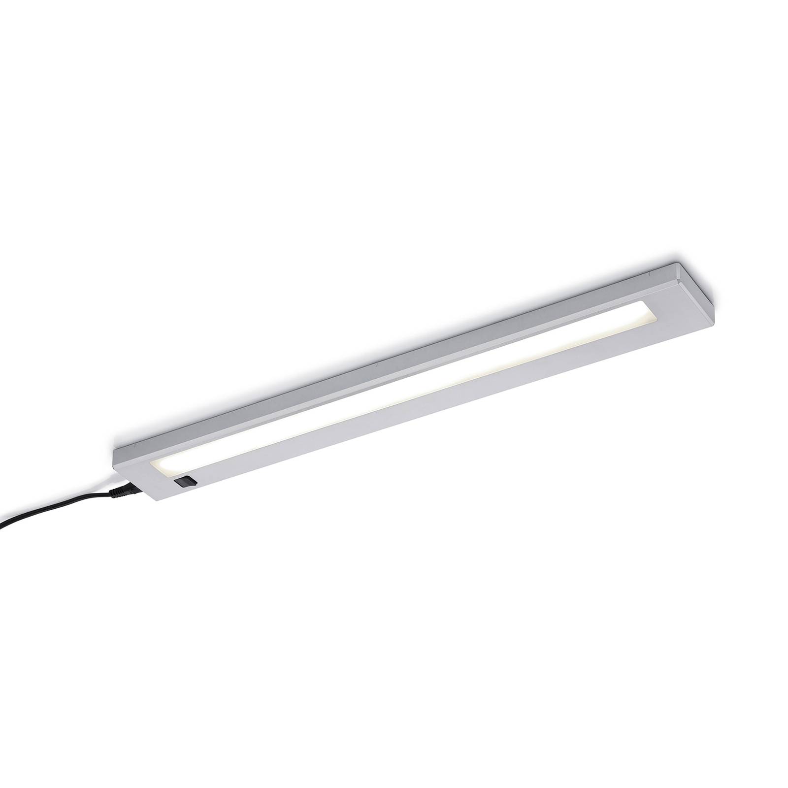 Podhľadové LED svietidlo Alino, titán, dĺžka 55 cm