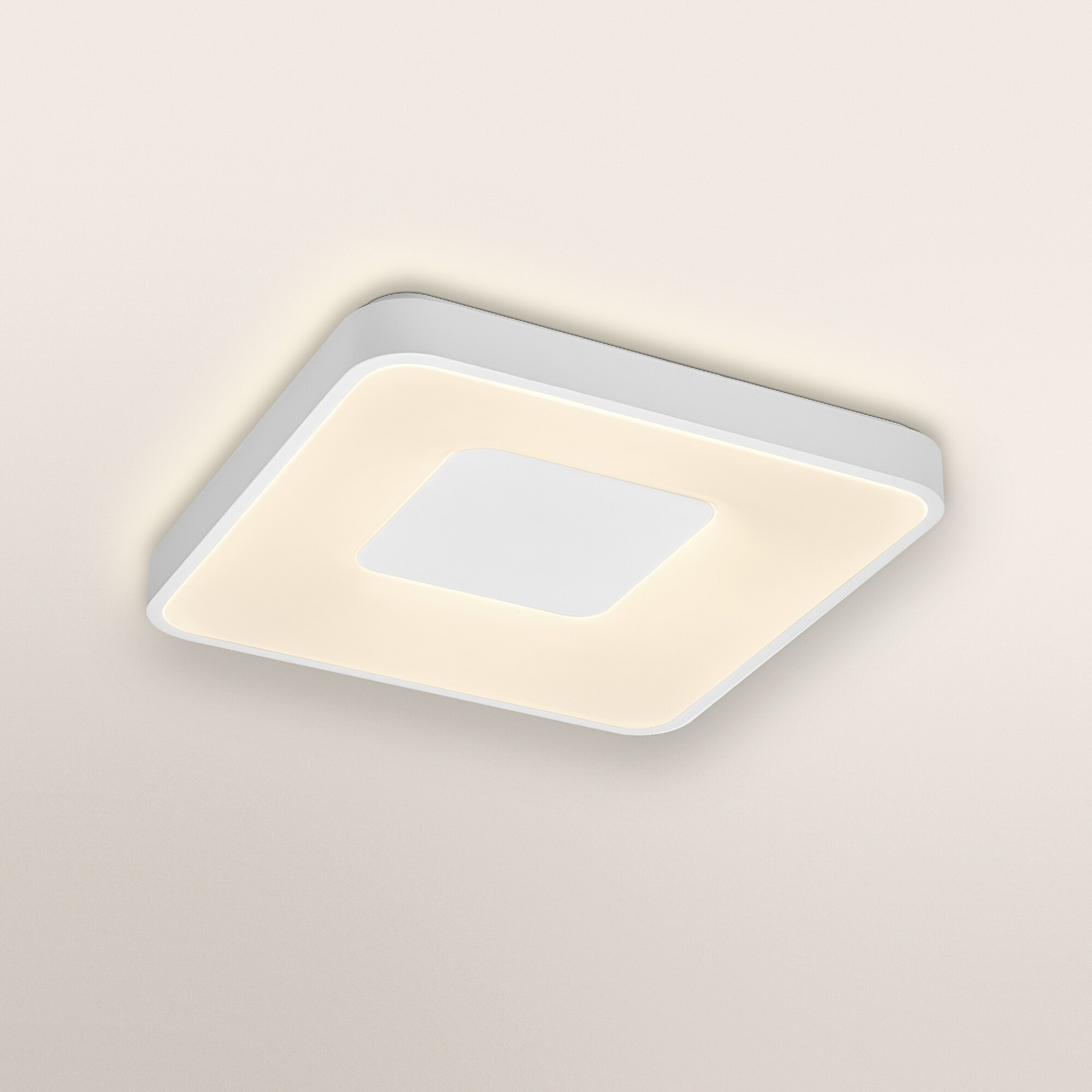 Φωτιστικό οροφής LED ORBIS PIANA της OSRAM, λευκό, 49 x 49 εκ., clickdim Φωτιστικό οροφής LED ORBIS PIANA της OSRAM, λευκό, 49 x 49 εκ., clickdim