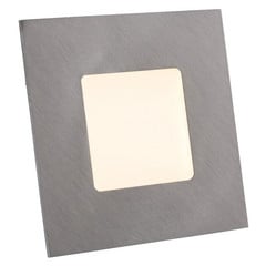 Lámpara empotrable LED para cajas empotrables, plata