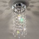 KOLARZ Charleston - crystal ceiling lamp, 24 cm