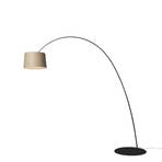 Twiggy Elle Wood Lampadar Tunable White Black - Foscarini