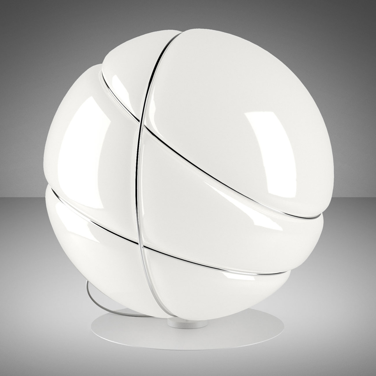 Fabbian Armilla Glas-Tischleuchte