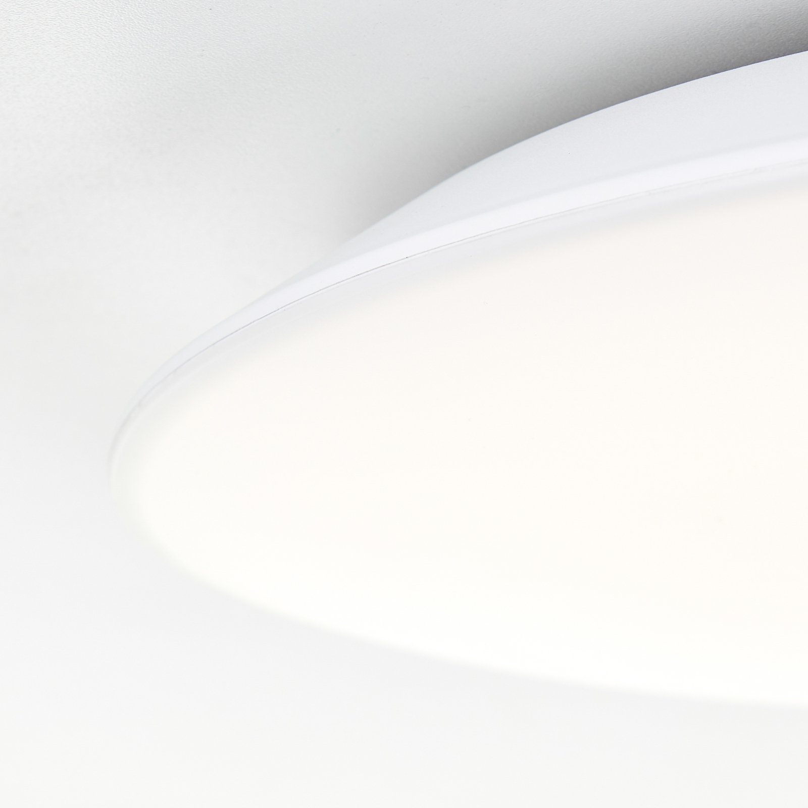 Colden Plafoniera LED per il bagno, bianca, on/off, Ø 29 cm