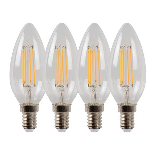 Żarówka świeca LED E14 4W 2 700 K ściemniana 4szt.