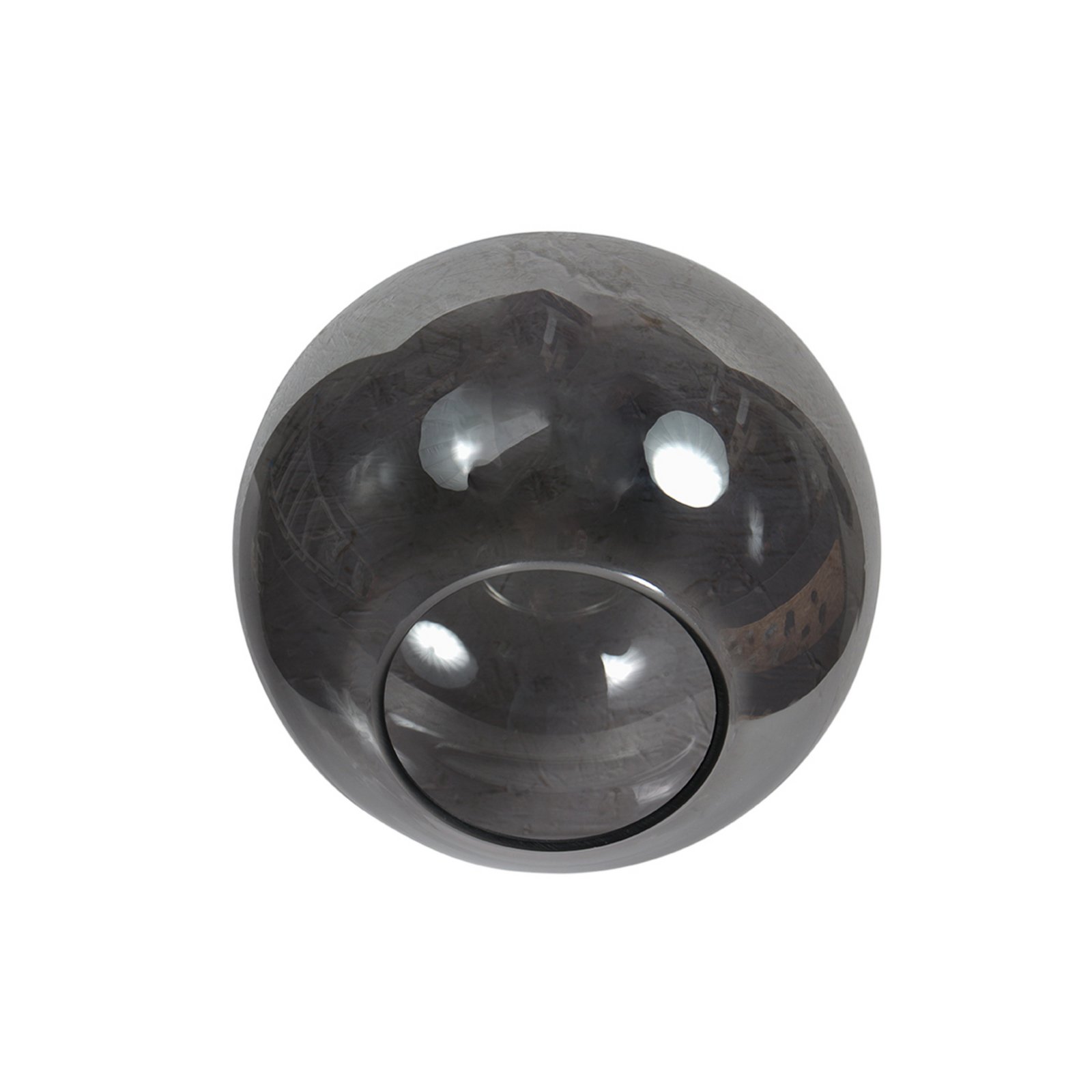 Laualamp Bloeba, must/suitsuhall, Ø 20 cm, klaaskuul