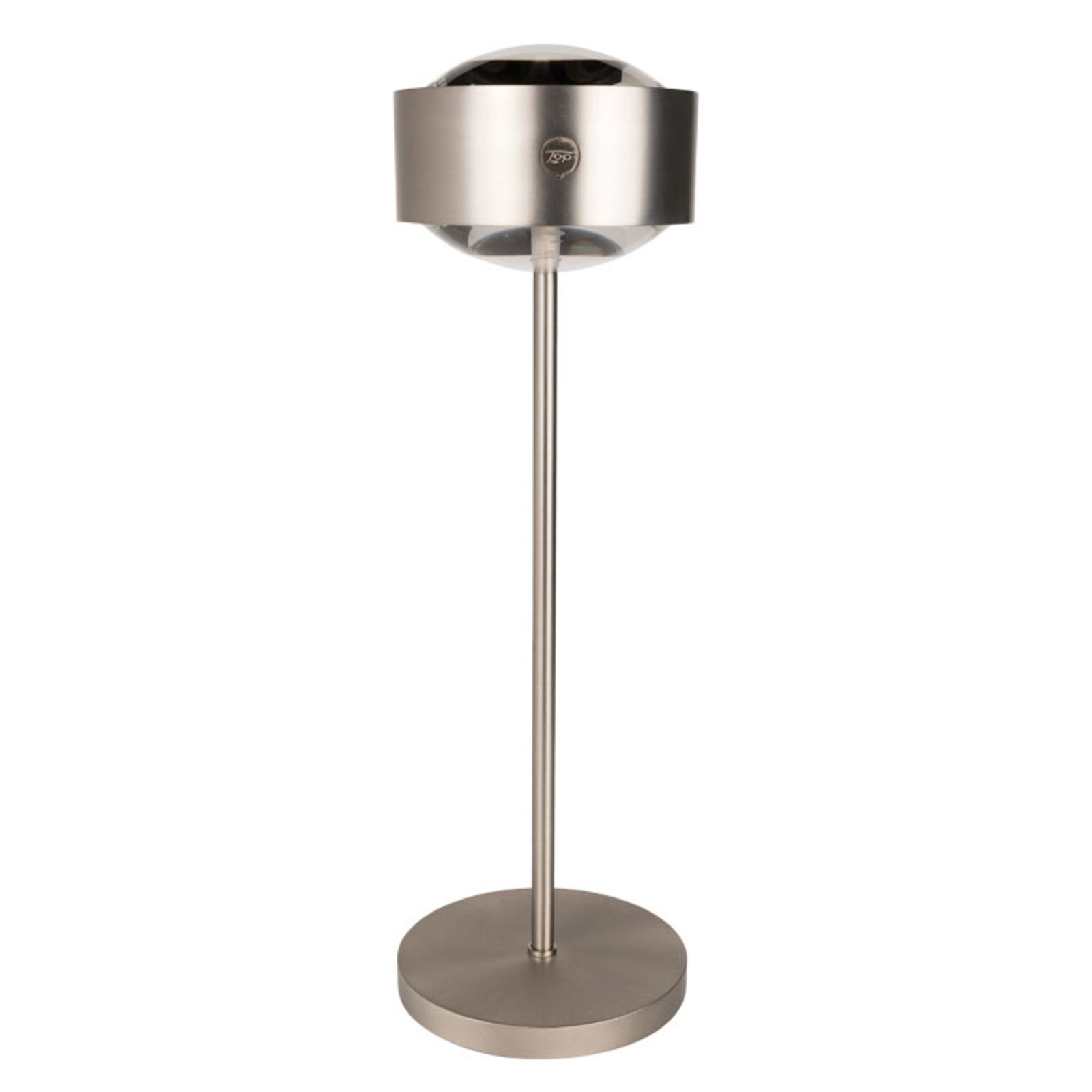 LED-Tischlampe Puk Meg Maxx Eye Table, Metalllook