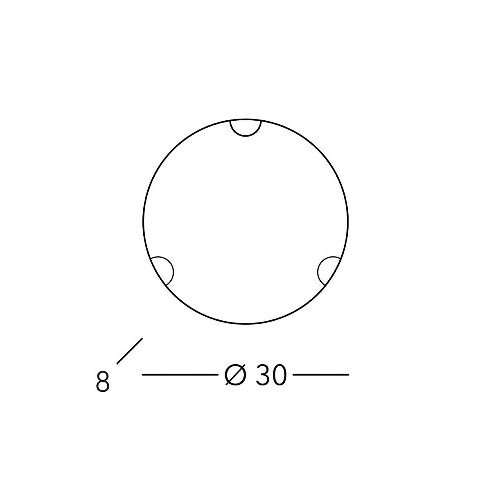 KOLARZ Wandlampe Nonna, Ø 30 cm, Hirsch goldfarben, Glas günstig online kaufen