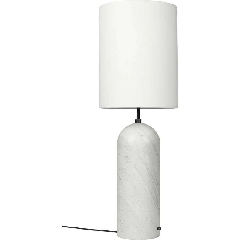 GUBI - Gravity XL High Gulvlampe White Marble/White