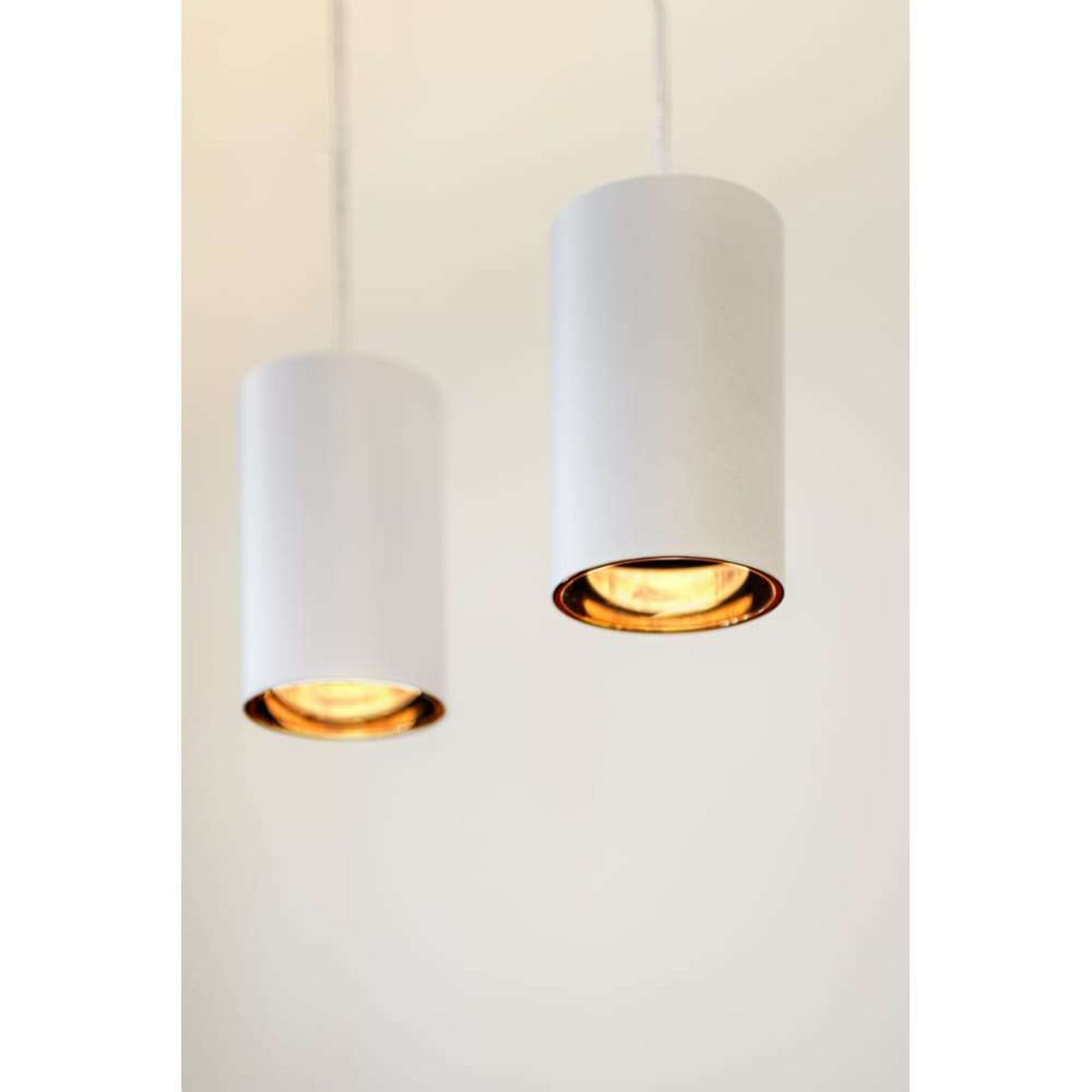 Asto Tube 2 Pendel White SLV - Spisestue - Aluminium