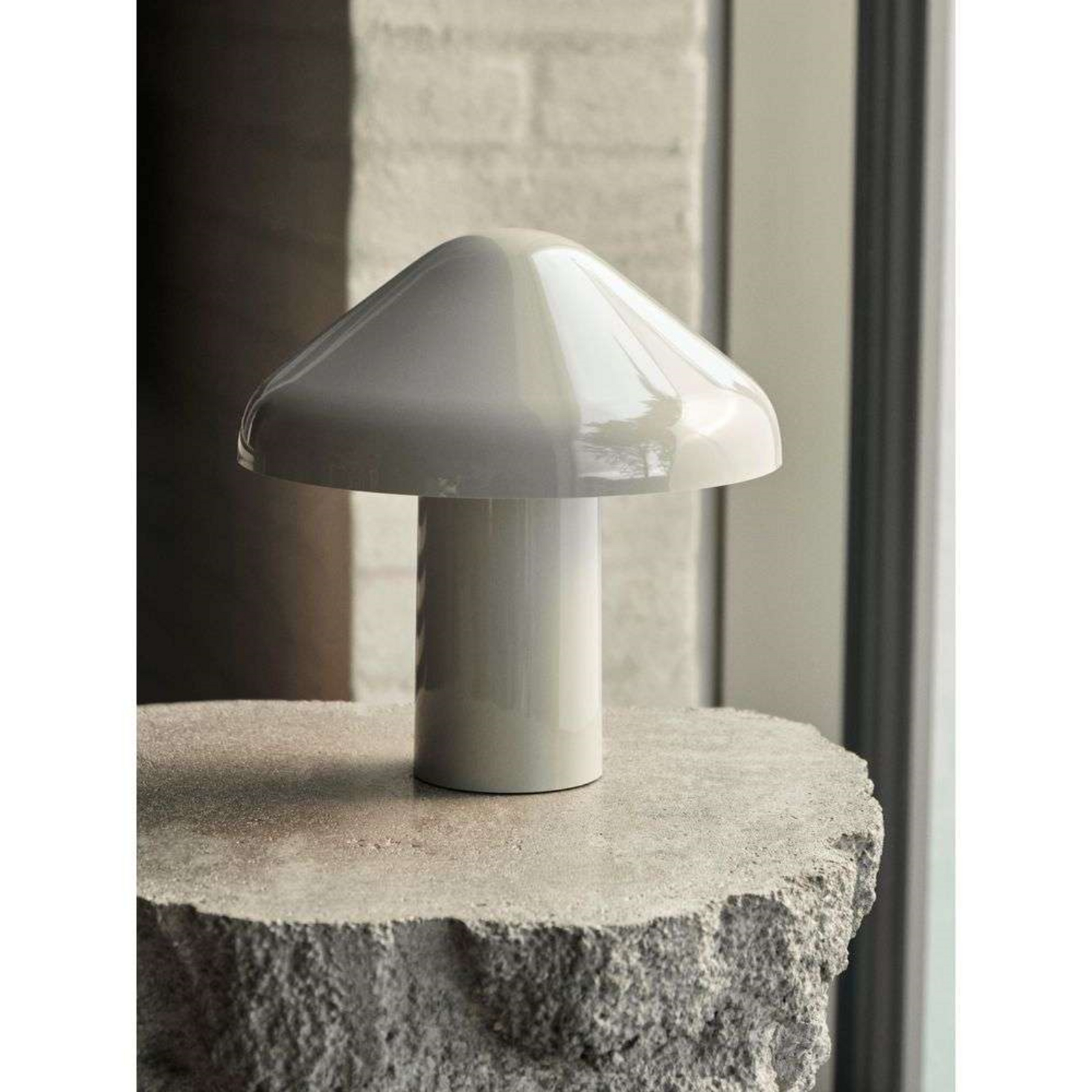 Pao Portable Table Lamp Cool Grey - HAY