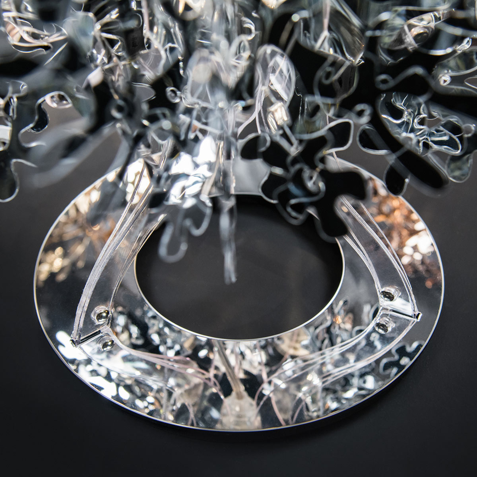 Slamp Fiorellina - silver table lamp
