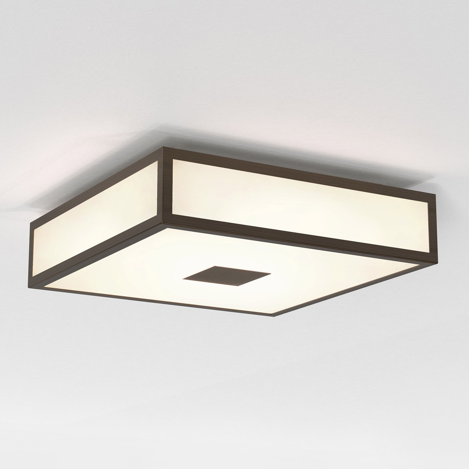 Astro Mashiko Deckenleuchte, Glas, IP44, bronze