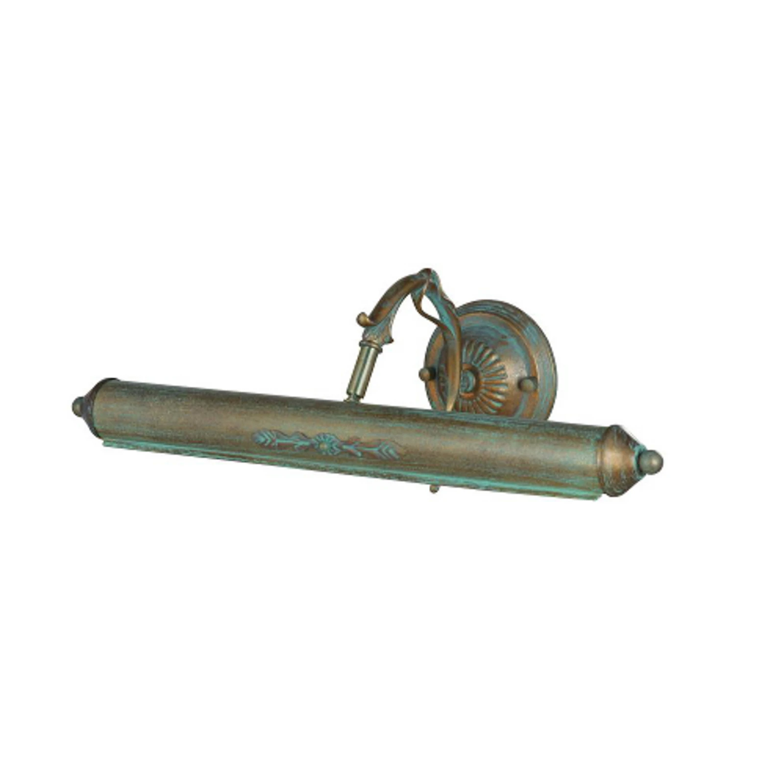 Lámpara para cuadros Lindby Kalea, 46 cm, 2 luces, verdigris, E14