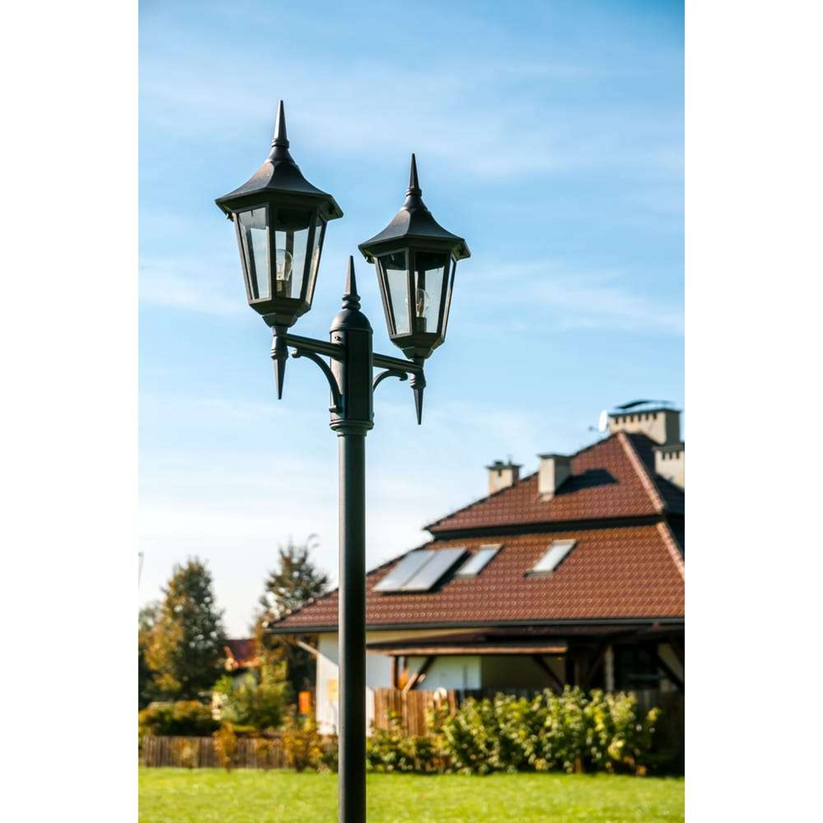 Modena 2 Luminaire d'extérieur noir à 2 lampes - Norlys