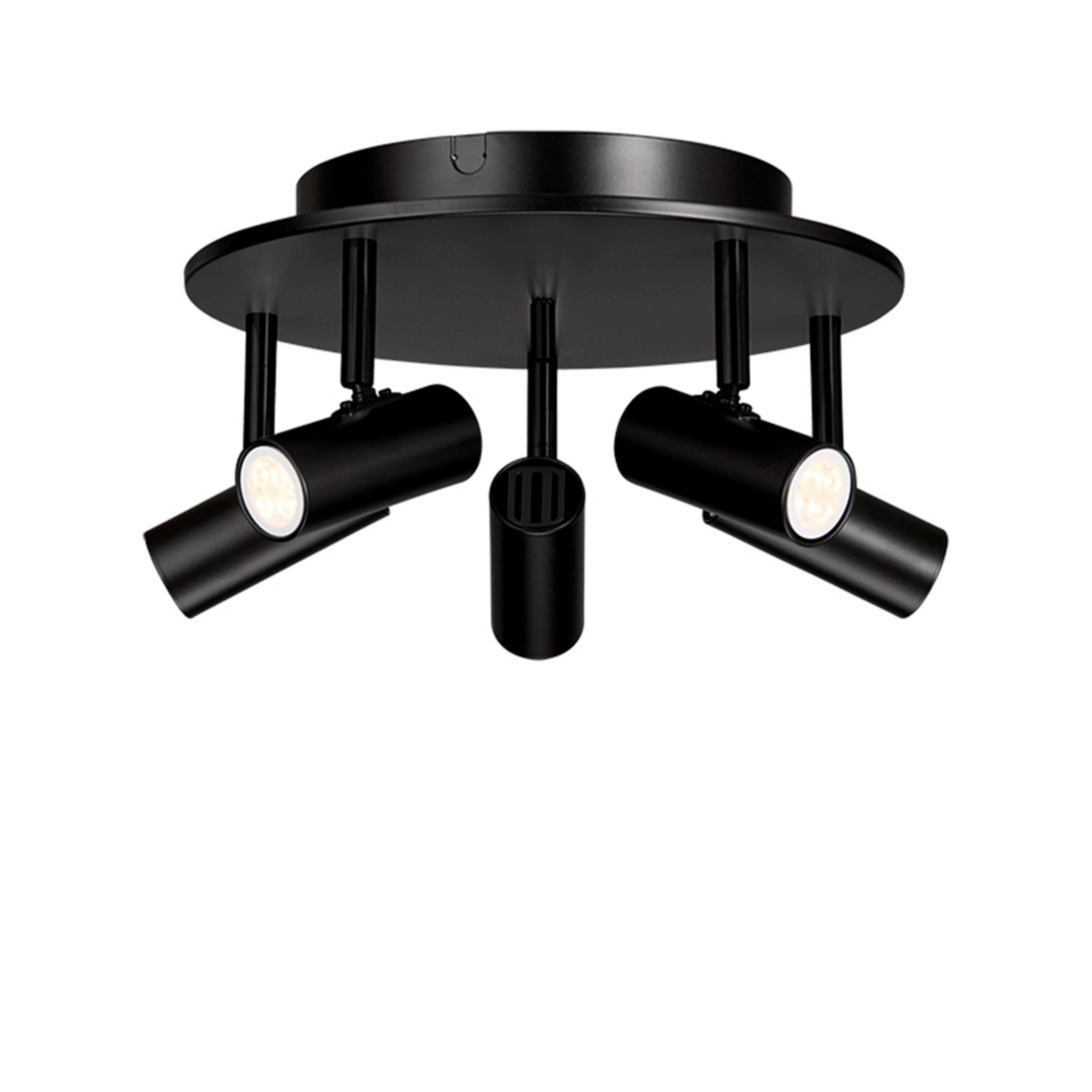Cato 5-spot Ceiling Lamp Matte Black/Matte Black - Belid