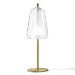 X-Ray table lamp cone lampshade 20 cm high, clear