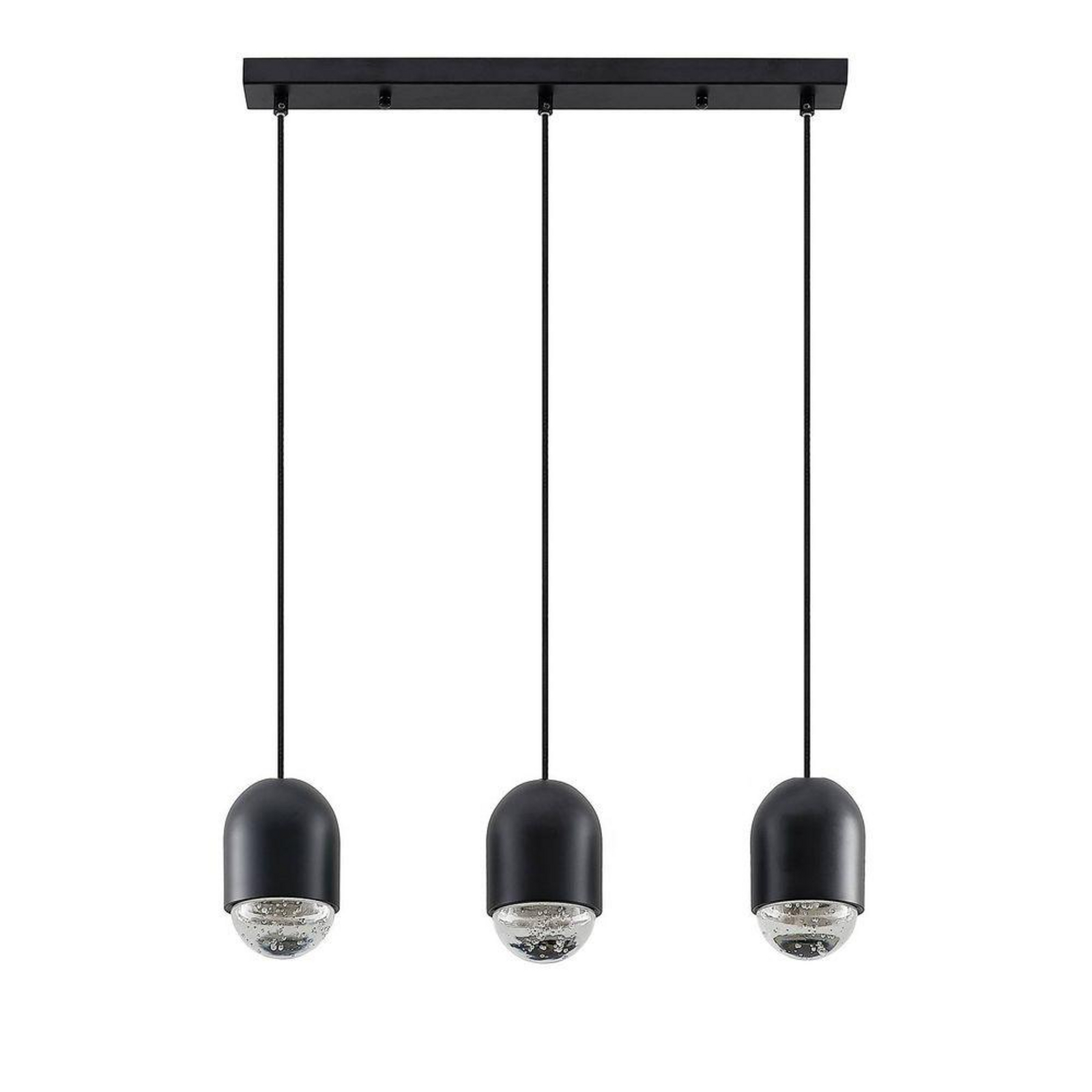 Amielle 3 Lustră Pendul Black - Lucande