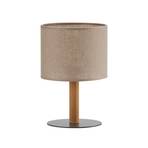 Deva Nature table lamp, textile, wood