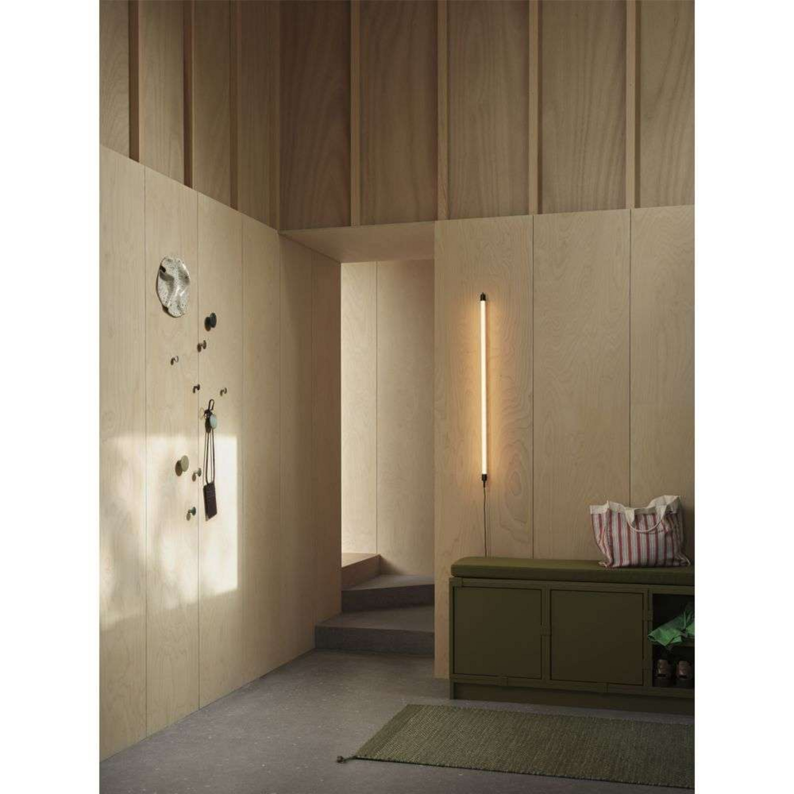 Ply Přikrývka rPET 140x85 Moss Zelená - Muuto