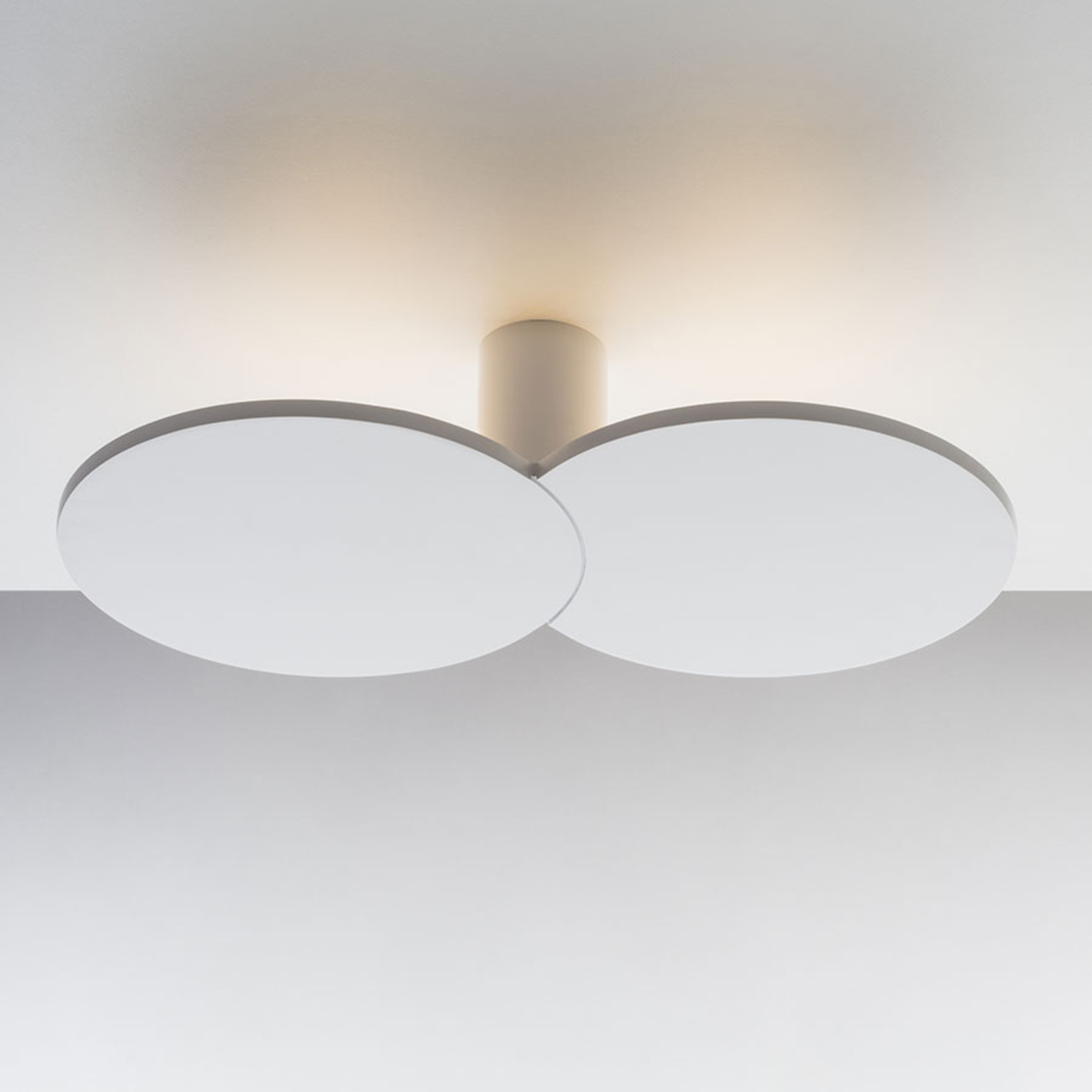 Rotaliana Collide H1 LED wall lamp white 3,000 K, for Living / Dining Room, aluminium, 35 W, energy efficiency: A, W: 28 cm, H: 22 cm