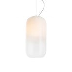 Artemide Gople Mini Hängelampe, weiß/weiß