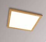 Quitani Aurinor panel LED, roble natural, 68 cm