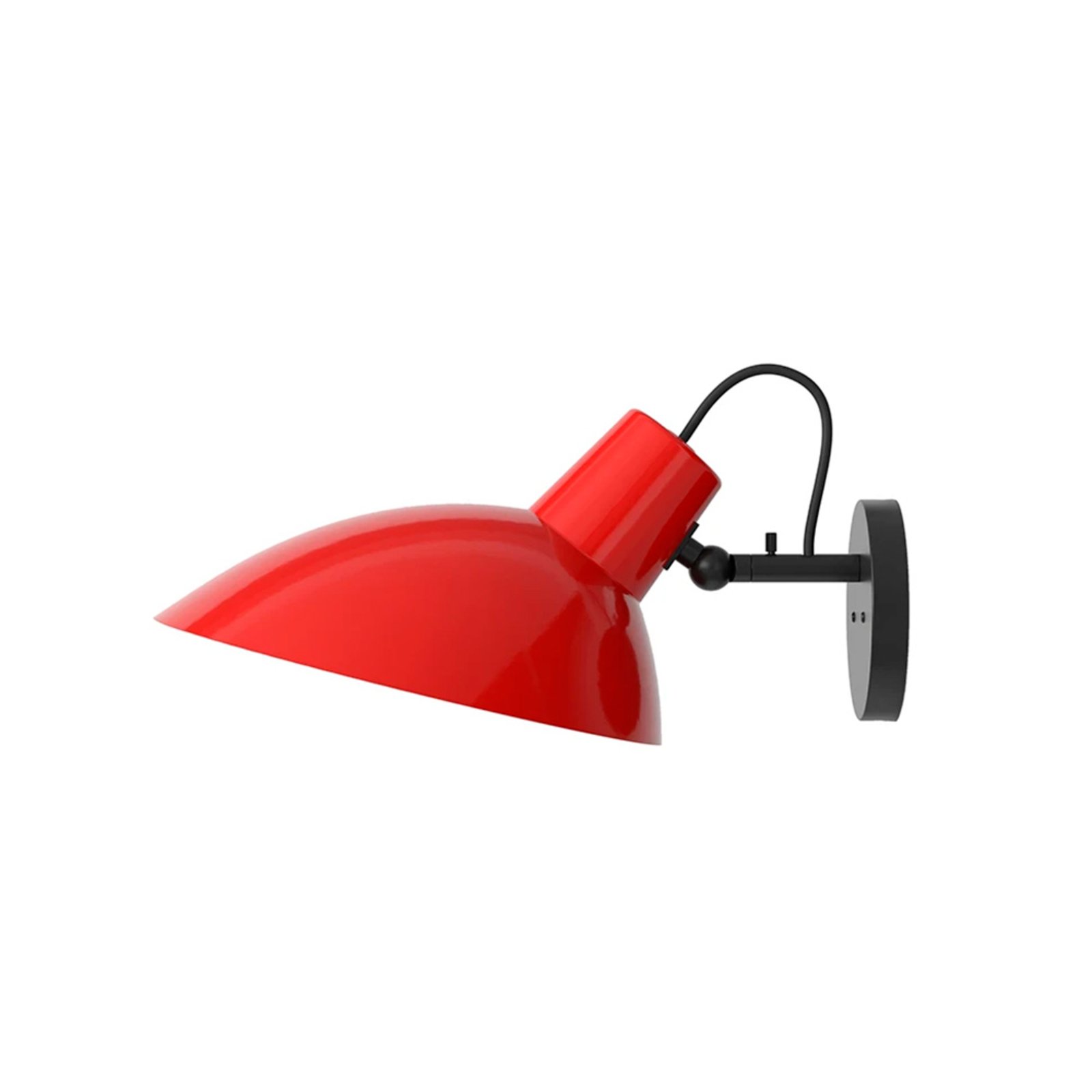 VV Cinquanta Wall Lamp Black/Red - Astep