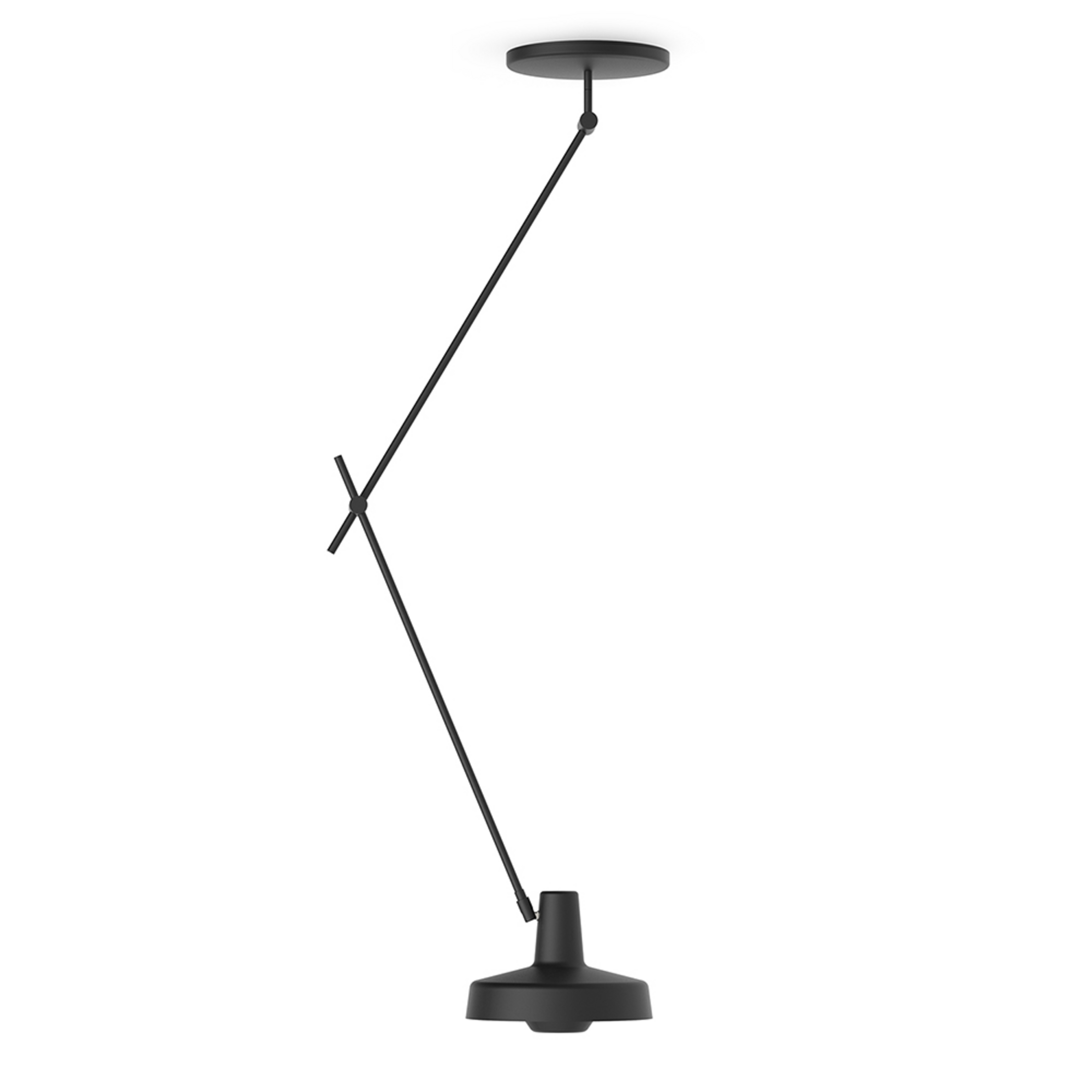 Arigato Loftslampe Lang Sort - Grupa