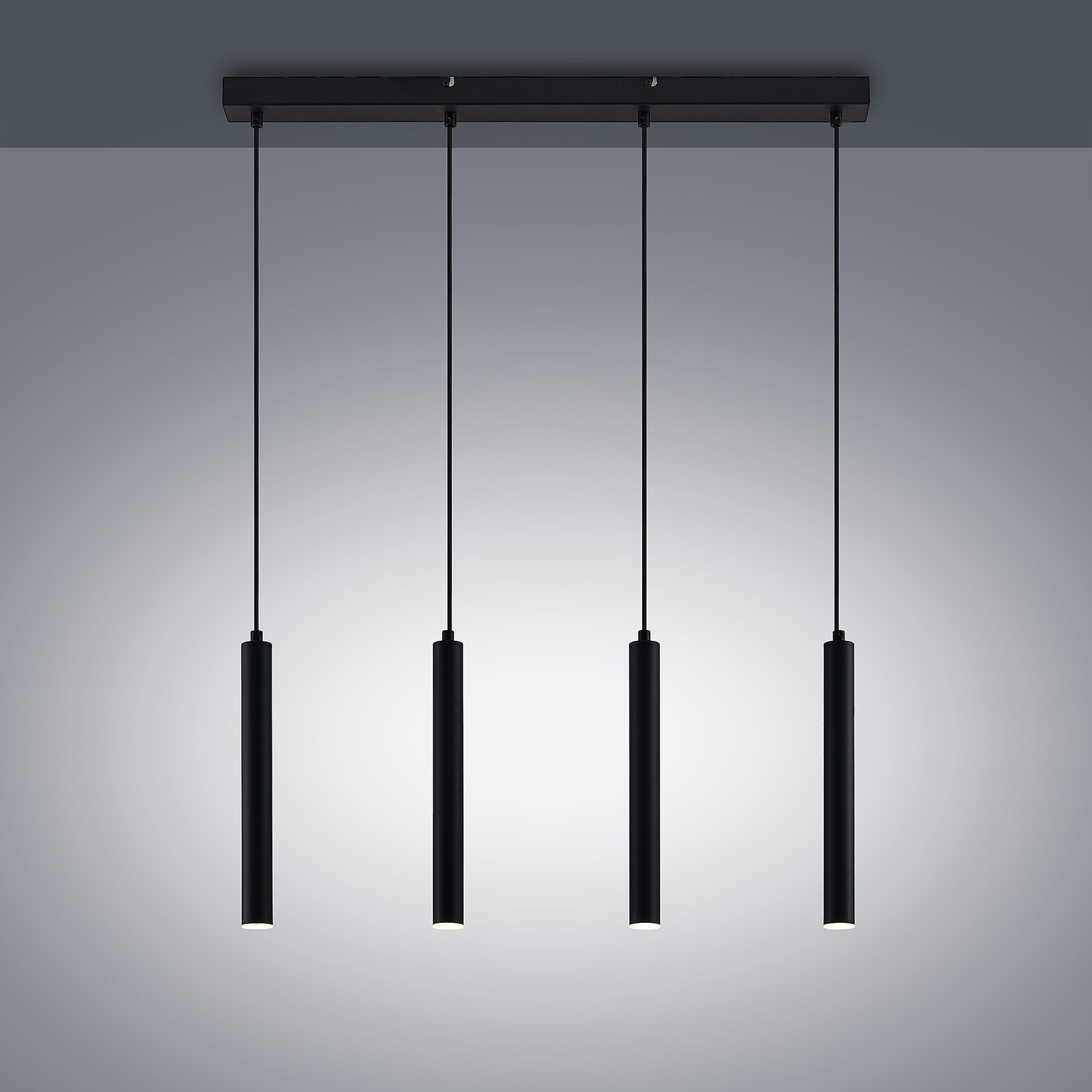 Arcchio Kammeron suspension LED, noire